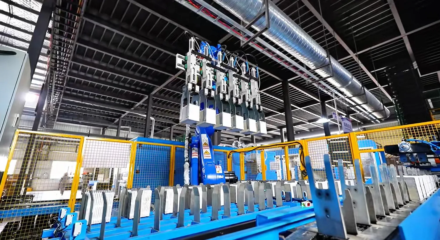 Battery manufacturing floor at the Chengguang Energy facility
