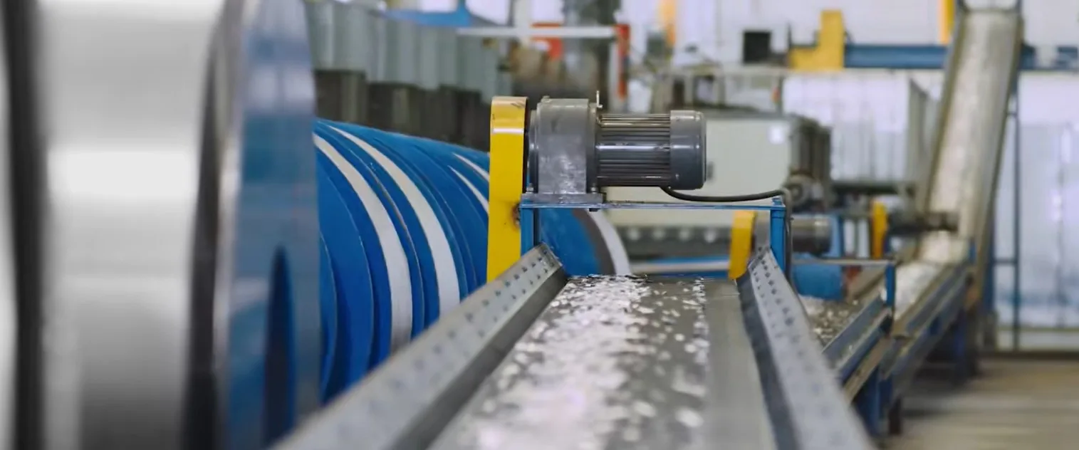 Battery production line at the Chengguang Energy facility